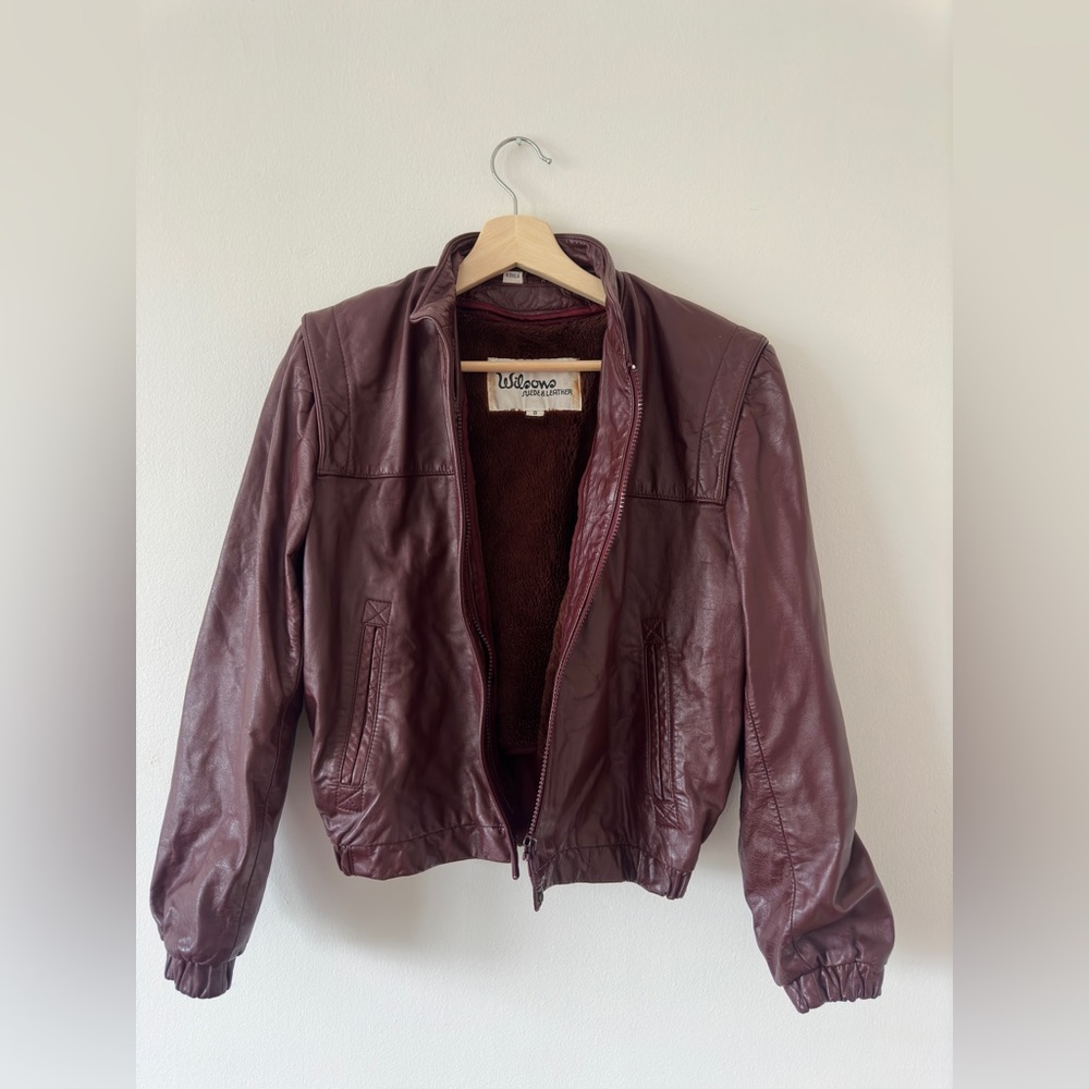 ❤️ SOLD ❤️Vintage Wilson’s Suede & Leather Jacket